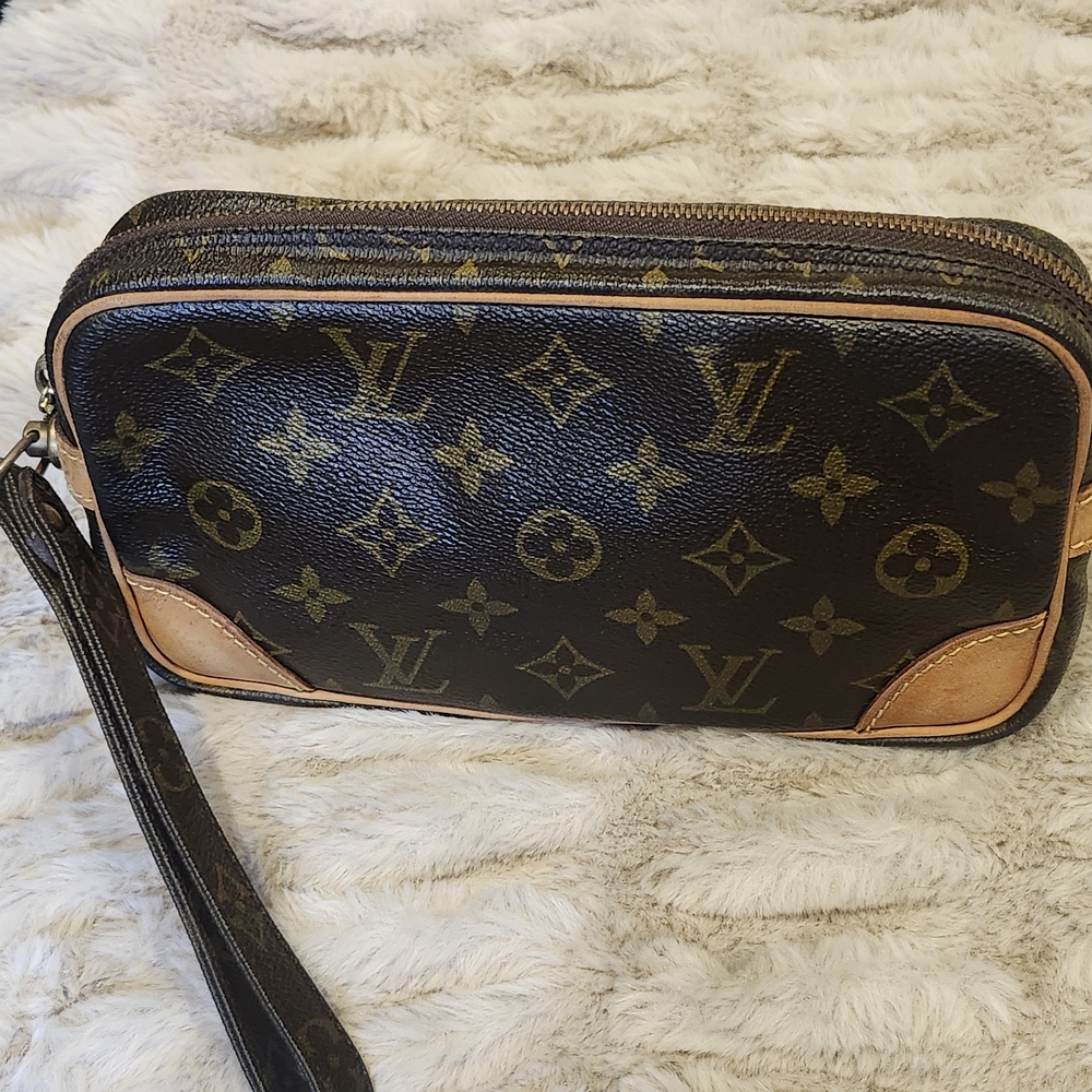 Louis Vuitton Monogram Marley Dragonne PM Wristlet